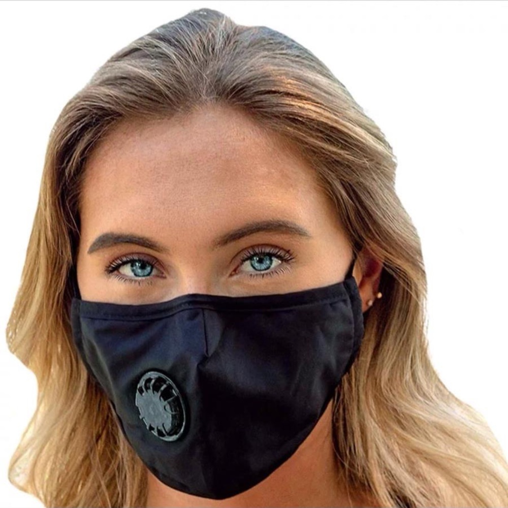 2 Washable face mask (4 free pm2.5 filters)
